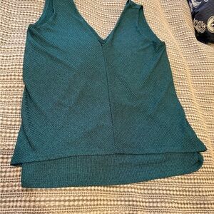 White House Black Market Teal Tank Top